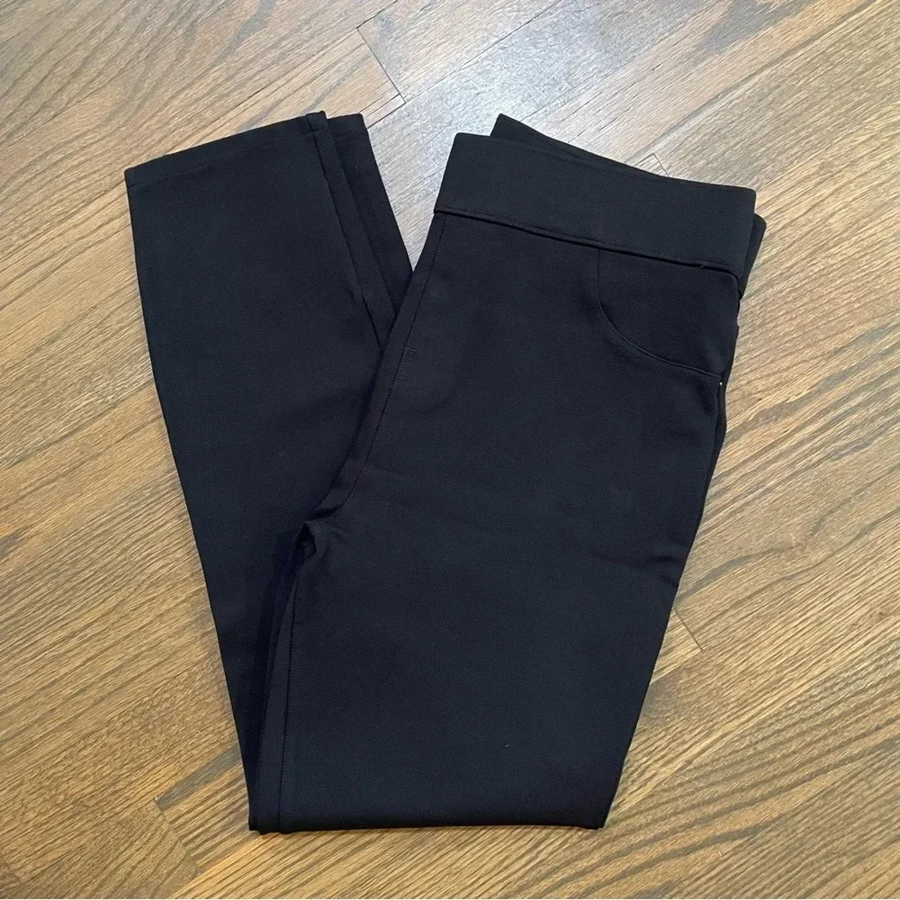 SPANX The Perfect Pant Ankle 4-Pocket Pants Black Size Large